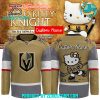 Vegas Golden Knights X Hello Kitty White Personalized Hockey Jersey