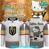 Vegas Golden Knights X Hello Kitty Personalized Hockey Jersey