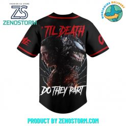 Venom The Last Dance 2024 Personalized Baseball Jersey