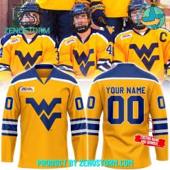 WVU D1 Hockey x The Gold Standard 2024 Hockey Jersey