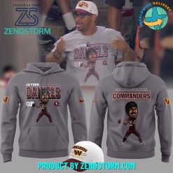 Washington Commanders Jayden Daniels Special Combo Hoodie Pants Cap