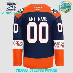 2024 Edmonton Oilers x Grateful Dead Night Hockey Jersey