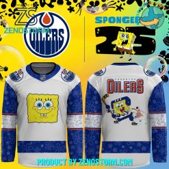 2024 Edmonton Oilers x Spongebob 25th Anniversary Hockey Jersey