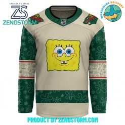 2024 Minnesota Wild x Spongebob 25th Anniversary Hockey Jersey