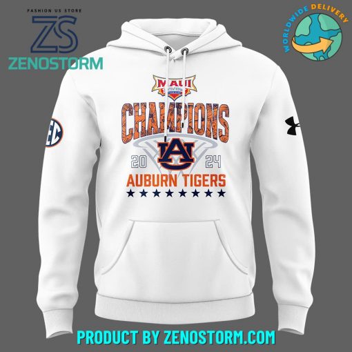 Auburn Basketball 2024 Maui Invitational Champions Hoodie