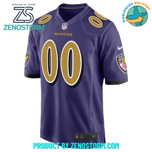 Baltimore Ravens x Purple Rises Football Jersey 2024