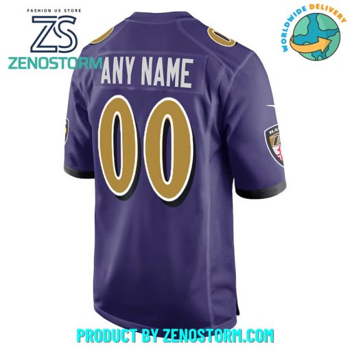 Baltimore Ravens x Purple Rises Football Jersey 2024