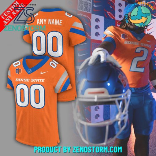 Boise State Broncos NCAA 2024 Nike Orange Football Jersey