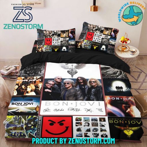 Bon Jovi Band 2024 Limited Edition Bedding Set