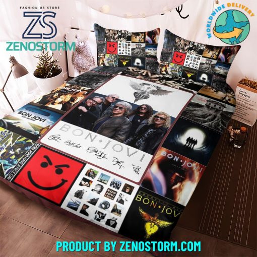 Bon Jovi Band 2024 Limited Edition Bedding Set