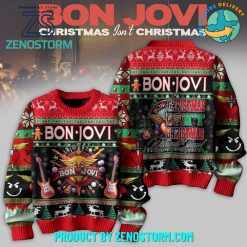 Bon Jovi Christmas Isnt Christmas Ugly Sweater