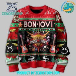 Bon Jovi Christmas Isnt Christmas Ugly Sweater