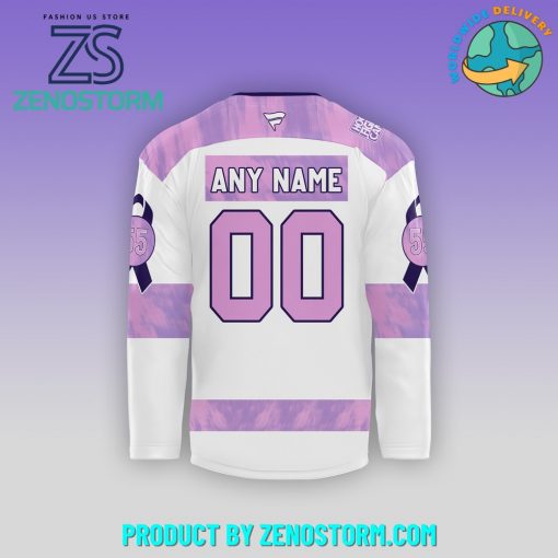 Boston Bruins Fanatics Hockey Fights Cancer Practice Hockey Jersey