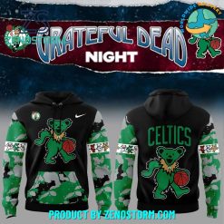 Boston Celtics x Grateful Dead Night Nike Hoodie, Pants, Cap