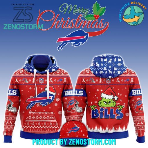 Buffalo Bills x Grinch Christmas NFL 2024 Hoodie, Pants, Cap