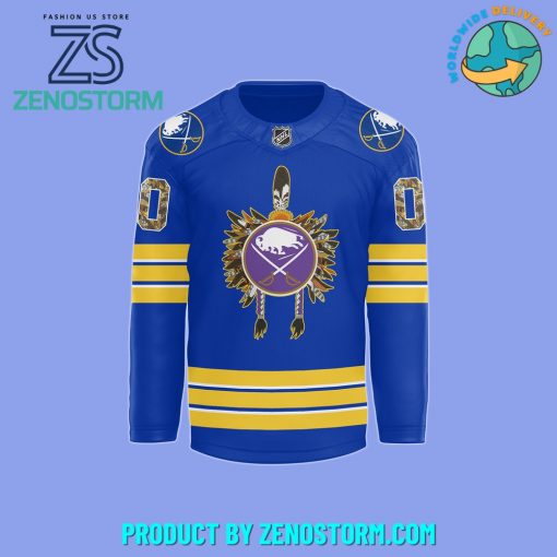 Buffalo Sabres 2024 Native American Heritage Month Premium Hockey Jersey