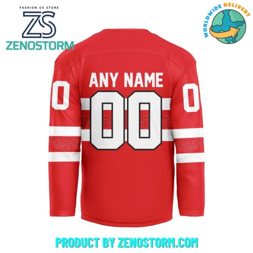 Canada National Ice Hockey Team 4 Nations Face-Off 2025 Hockey Jersey