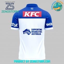 CanterburyBankstown Bulldogs 2025 Home Polo Shirt