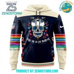 Carolina Panthers 2024 NFL Dia De Los Muertos Hoodie