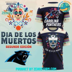 Carolina Panthers 2024 NFL Dia De Los Muertos Shirt