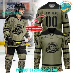 Charlottetown Islanders Military Appreciation Hockey Jersey 2024