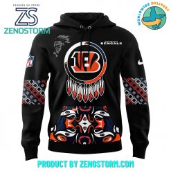 Cincinnati Bengals 2024 Native American Heritage Month Hoodie