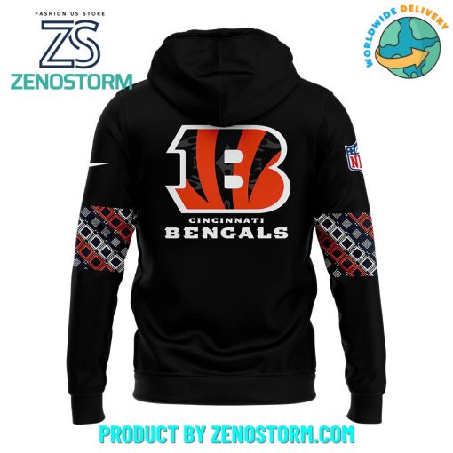 Cincinnati Bengals 2024 Native American Heritage Month Hoodie