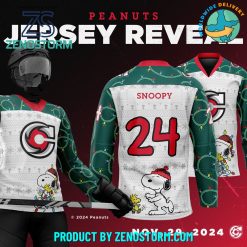 Cincinnati Cyclones x Peanuts 2024 Hockey Jersey