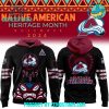 Detroit Red Wings 2024 NHL Native American Heritage Month Hoodie
