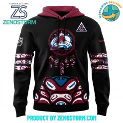 Colorado Avalanche 2024 NHL Native American Heritage Month Hoodie