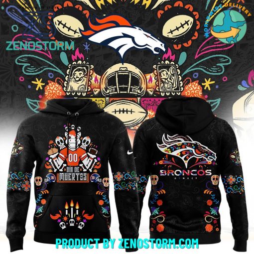 Denver Broncos 2024 NFL Dia De Los Muertos Special Hoodie