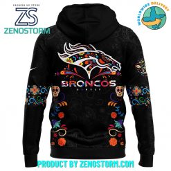 Denver Broncos 2024 NFL Dia De Los Muertos Special Hoodie