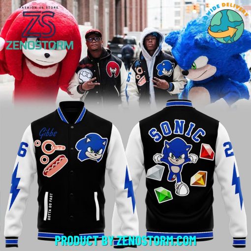 Detroit Lions 2024 Sonic Gibbs Premium Baseball Jacket