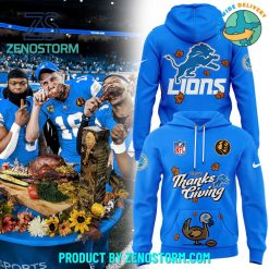 Detroit Lions 2024 Thanksgiving Nike Premium Hoodie