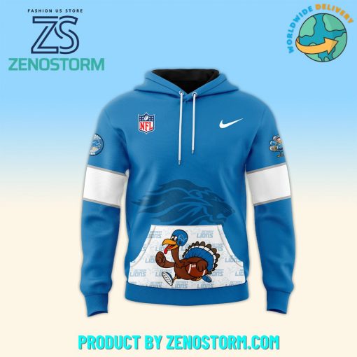 Detroit Lions 2024 Thanksgiving Premium Limited Pullover Hoodie