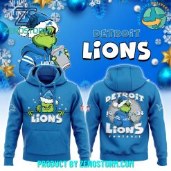 Detroit Lions Grinch Christmas Hoodie