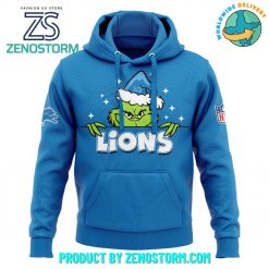 Detroit Lions Grinch Christmas Hoodie