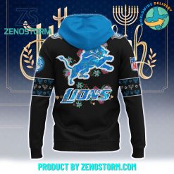 Detroit Lions NFL Happy Hanukkah Holiday New Hoodie