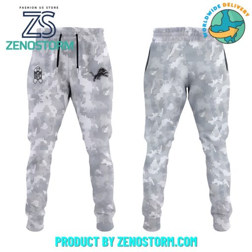 Detroit Lions Nike Arctic Camo 2024 Salute to Service Hoodie, Pants, Cap