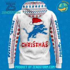 Detroit Lions x Bobble Hat Christmas 2024 Hoodie