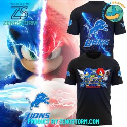 Detroit Lions x Sonic And Knuckles Limited Shirt