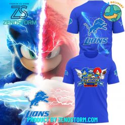 Detroit Lions x Sonic And Knuckles Trending Shirt