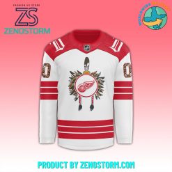 Detroit Red Wings 2024 NHL Native American Heritage Month Hockey Jersey