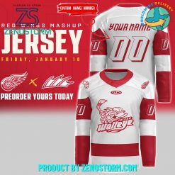 Detroit Red Wings x Toledo Walleye 2025 New Hockey Jersey