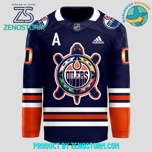 Edmonton Oilers x Indigenous Celebration 2024 Hockey Jersey