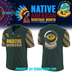 Green Bay Packers NFL 2024 Native American Heritage Month Football Jersey