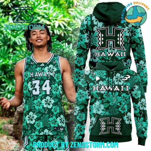 Hawaii Rainbow Warriors Basketball New 2024 Hoodie