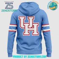 Houston Cougars Football Houston Blue Premium Hoodie