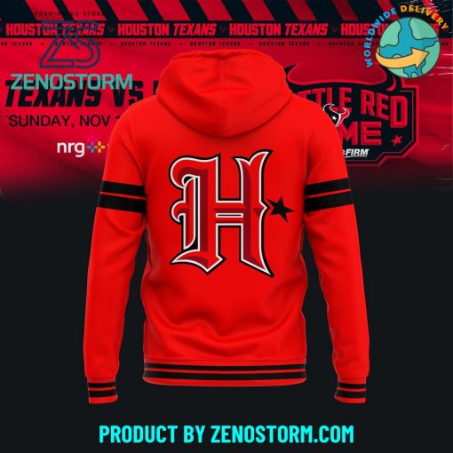 Houston Texans NFL 2024 Battle Red Limited Hoodie