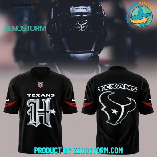 Houston Texans NFL Uniform Battle Black Football Jersey